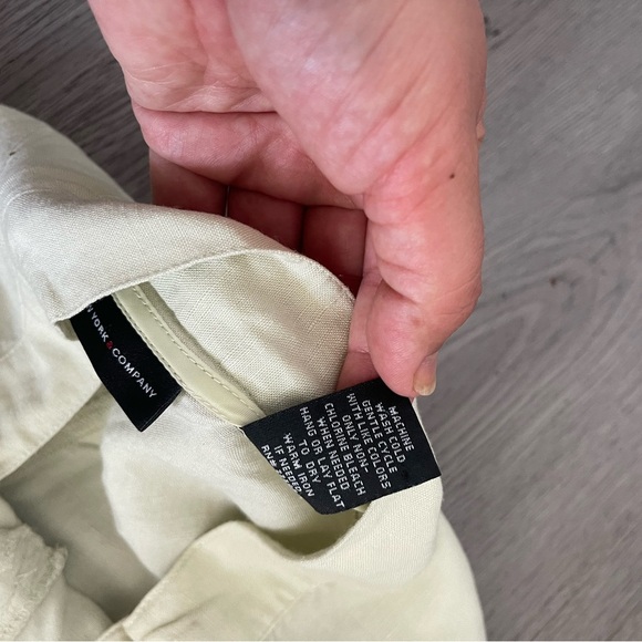 New York and company linen blend pants - Picture 3 of 6